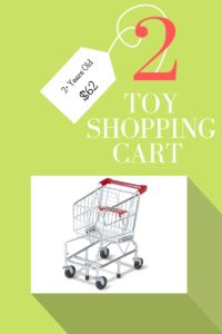 kids shopping chart therapy toys